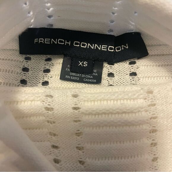 French Connection Mozart Ladder-Stitch Off-White - Picture 5 of 5